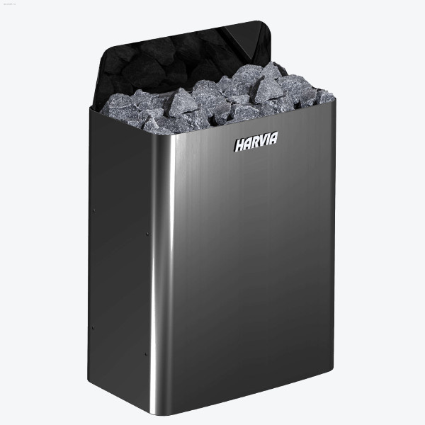 Электрическая печь Harvia The Wall SW90E Black Steel
