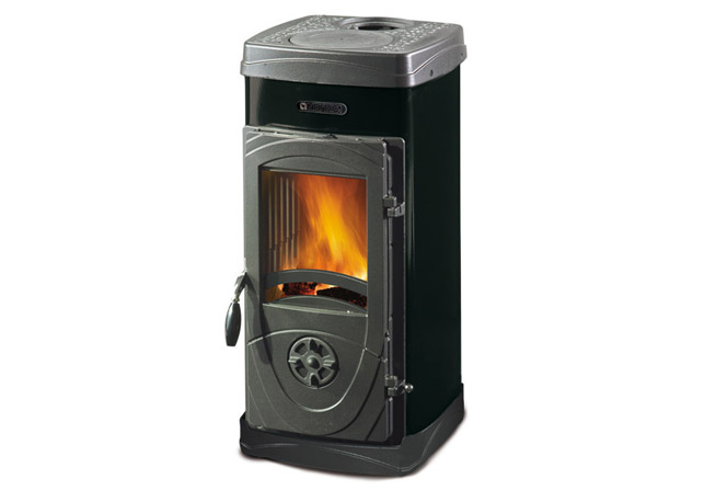 Отопительная печь La Nordica Super Max  VE/NE (черный/зеленый)