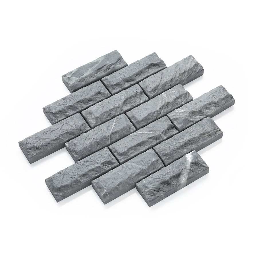 Талькомагнезит рваный камень скала 145x50x30