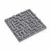 3D панель из талькомагнезита лабиринт 295х295